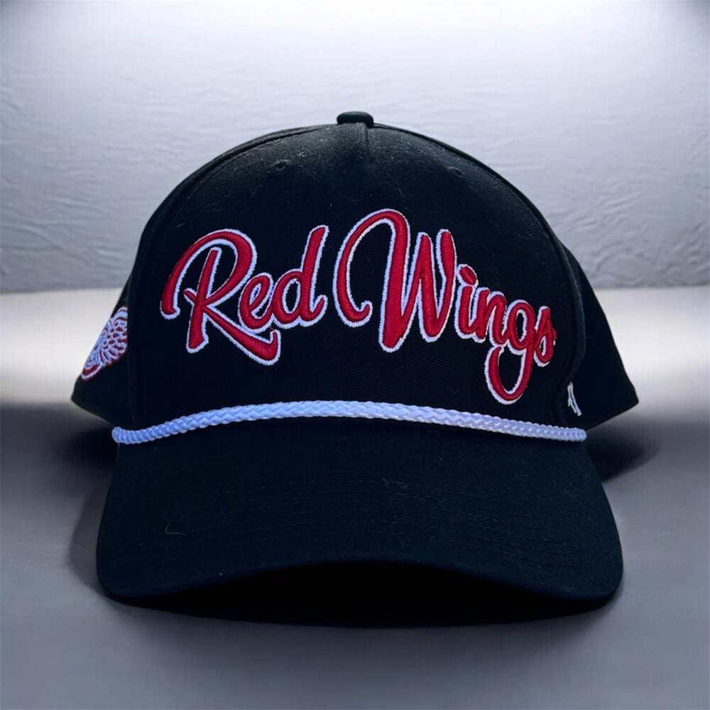 '47 Detroit Red Wings Dropshadow Rope Hitch Snapback Hat